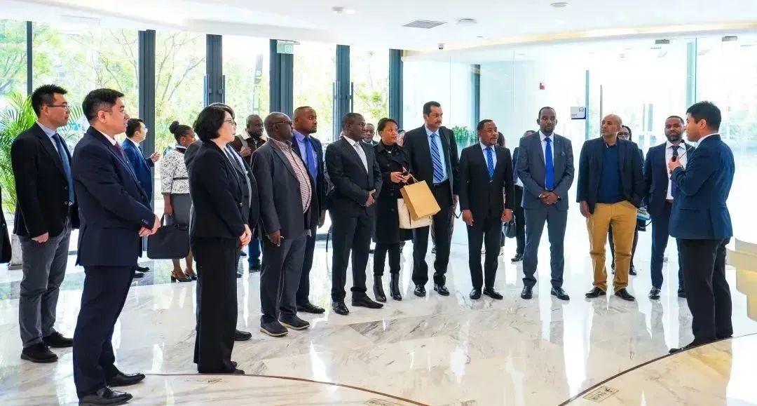 埃塞俄比亞、塞舌爾、坦桑尼亞三國(guó)政要參訪中智集團(tuán)